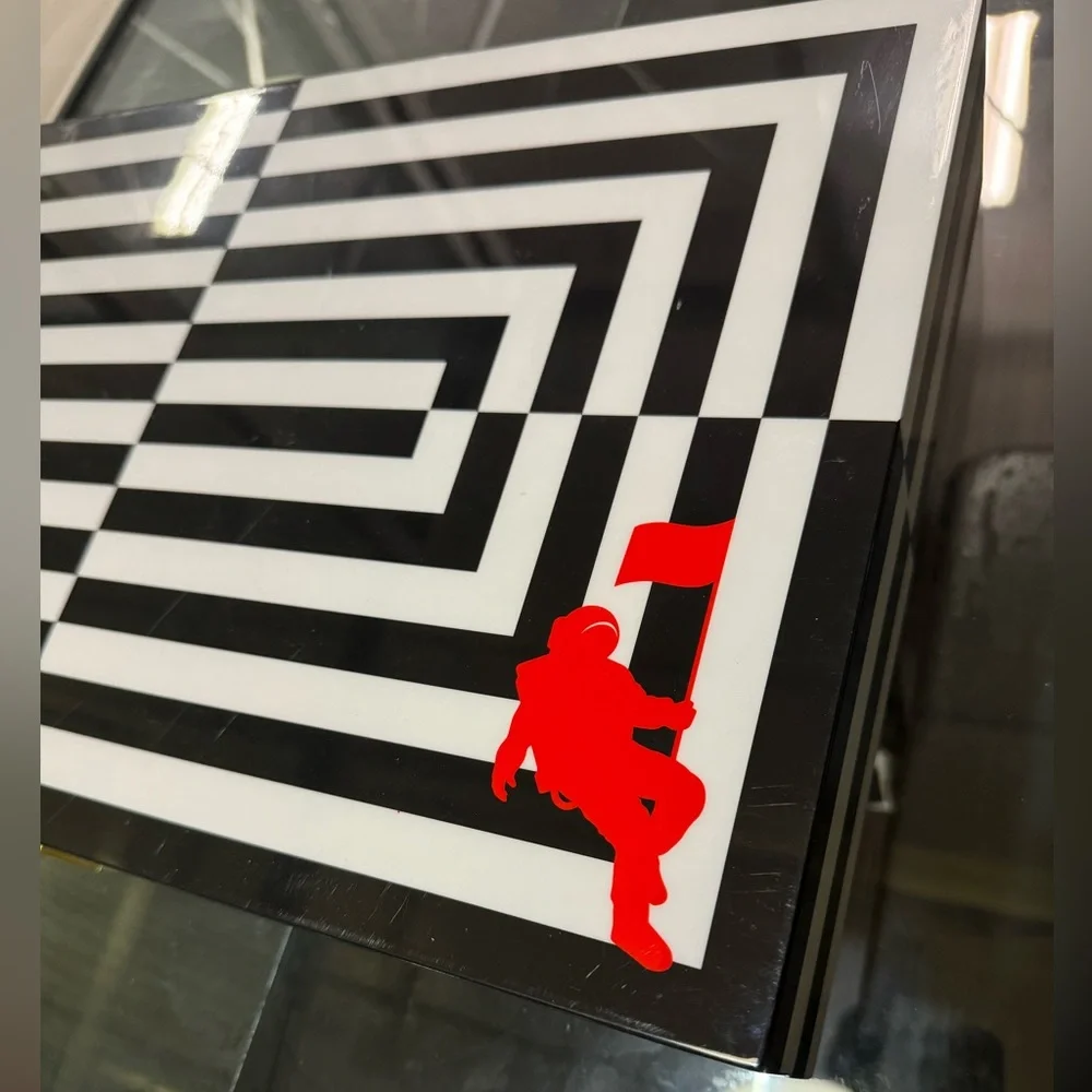 Jonathan Adler x MTV Op Art Moonman limited Backgammon set Special Edition Rare